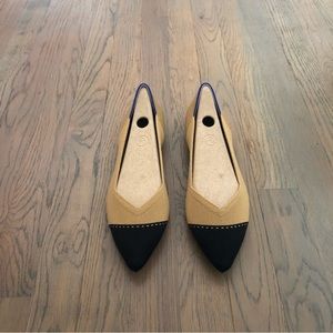 Rothy’s The Point Camel Captoe- 9.5